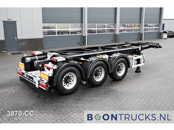 Puspiekabe noņemamā virsbūve/ Konteineru vedējs LAG