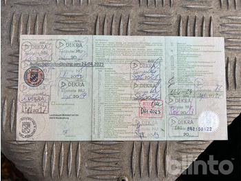 Bortu puspiekabe/ Platforma Meusburger Typ MPG-3 (2008): foto 5