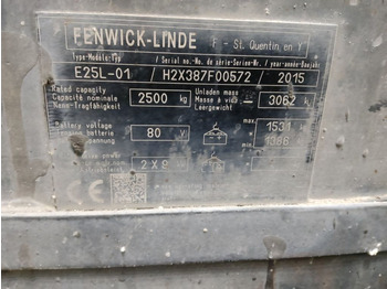 Elektroiekrāvējs Linde E25L-01: foto 5