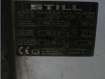 Bīdmasta krautņotājs Still FM-X14: foto 5