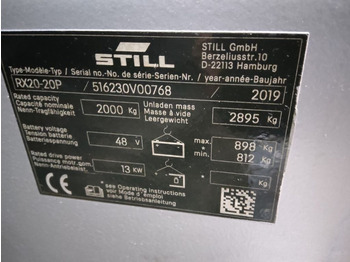 Elektroiekrāvējs Still RX20-20P: foto 5