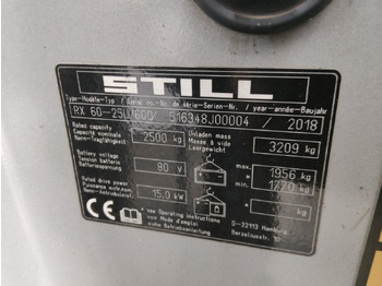 Elektroiekrāvējs Still RX60-25L/600: foto 5