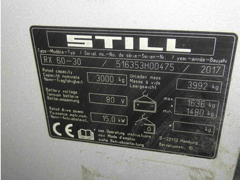 Elektroiekrāvējs Still RX60-30: foto 5
