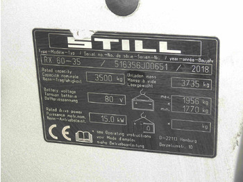 Elektroiekrāvējs Still RX60-35: foto 5