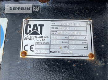 Hidrauliskais āmurs - Celtniecības tehnika Cat H55ES: foto 4