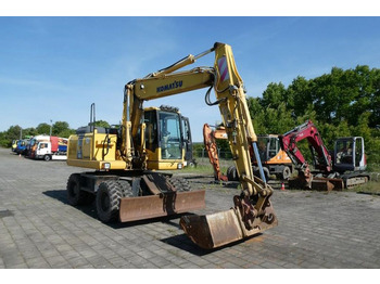 Riteņu ekskavators KOMATSU PW140