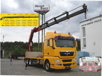 Kravas auto ar manipulatoru MAN TGX