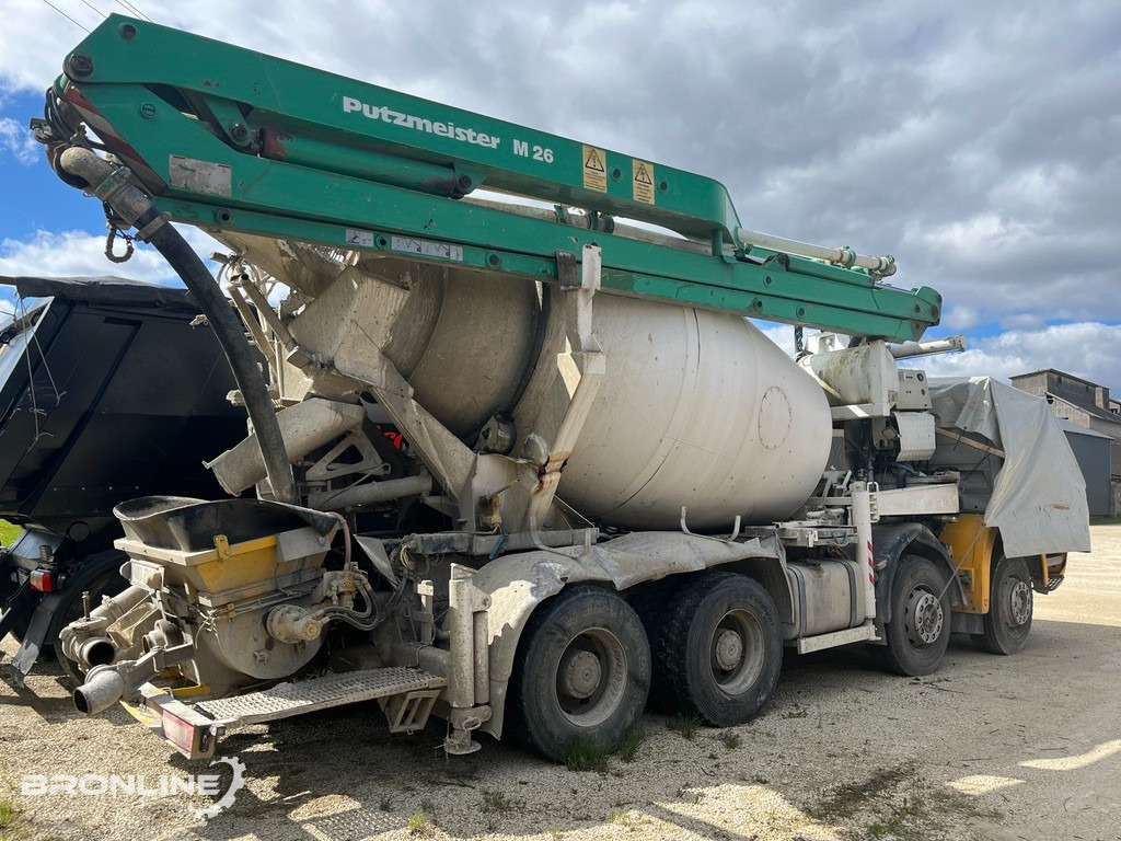 2003 MERCEDES-BENZ ACTROS 3240B 8X4/4 Mixer - Betonvedējs: foto 2 2003 MERCEDES-BENZ ACTROS 3240B 8X4/4 Mixer - Betonvedējs: foto 2