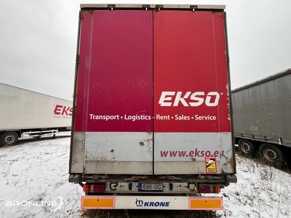 2006 KRONE SDP 27ELB2-CS curtain side semi-trailer - Tenta puspiekabe: foto 3 2006 KRONE SDP 27ELB2-CS curtain side semi-trailer - Tenta puspiekabe: foto 3