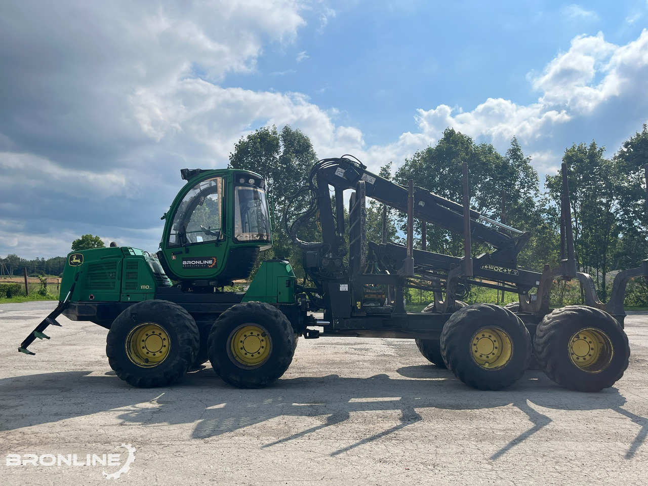 2010 John Deere 1110E Forwarder 8x8 - Forvarders: foto 5 2010 John Deere 1110E Forwarder 8x8 - Forvarders: foto 5