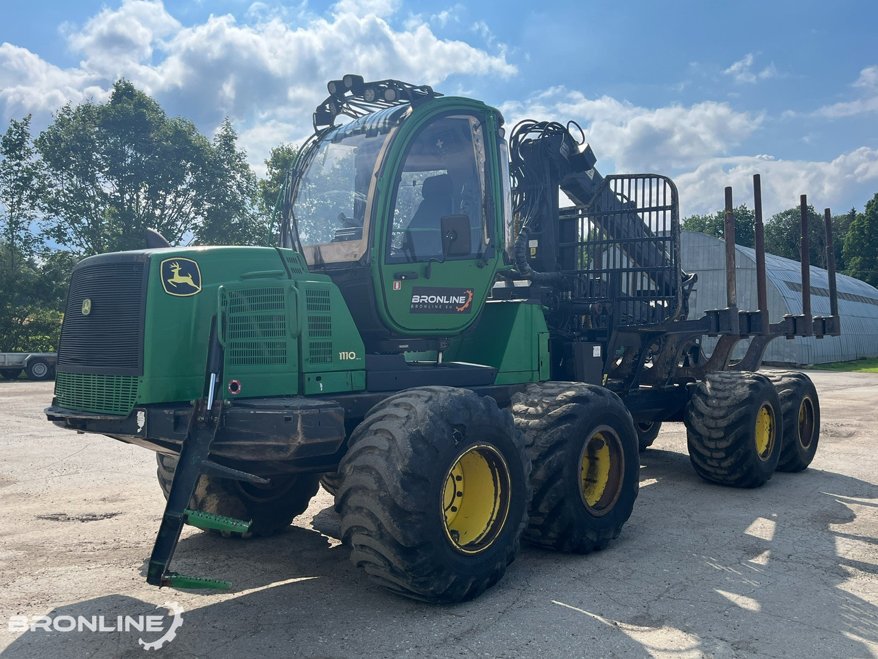 2010 John Deere 1110E Forwarder 8x8 - Forvarders: foto 4 2010 John Deere 1110E Forwarder 8x8 - Forvarders: foto 4