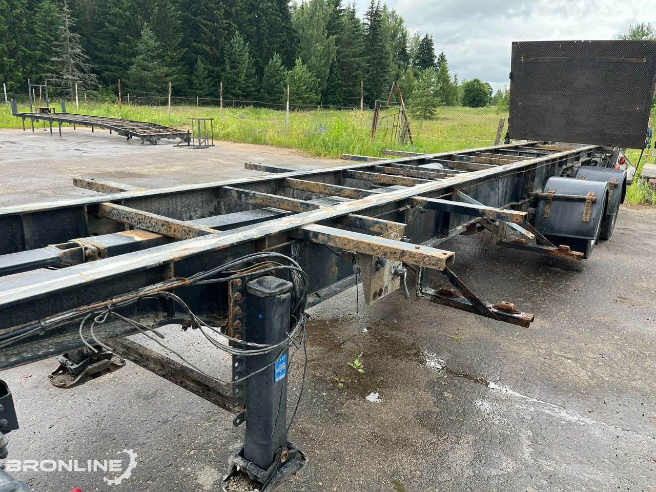GS*Meppel OB120-2000 semi-trailer chassis - Piekabe šasija: foto 5 GS*Meppel OB120-2000 semi-trailer chassis - Piekabe šasija: foto 5