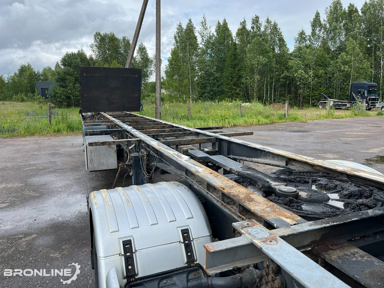 GS*Meppel OB120-2000 semi-trailer chassis - Piekabe šasija: foto 1 GS*Meppel OB120-2000 semi-trailer chassis - Piekabe šasija: foto 1