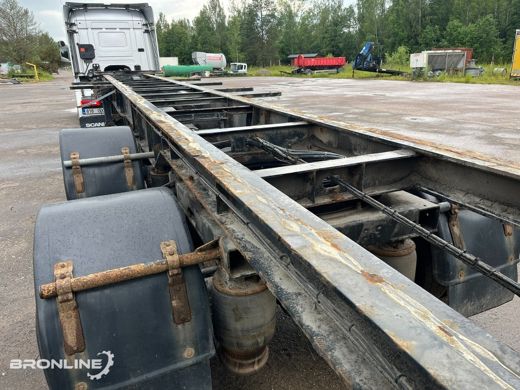 GS*Meppel OB120-2000 semi-trailer chassis - Piekabe šasija: foto 4 GS*Meppel OB120-2000 semi-trailer chassis - Piekabe šasija: foto 4