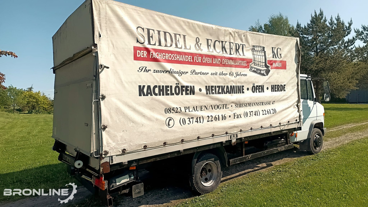 Mercedes-Benz Vario 812 4x2 tent box + lift N2 - Kravas automašīna ar tentu: foto 5 Mercedes-Benz Vario 812 4x2 tent box + lift N2 - Kravas automašīna ar tentu: foto 5