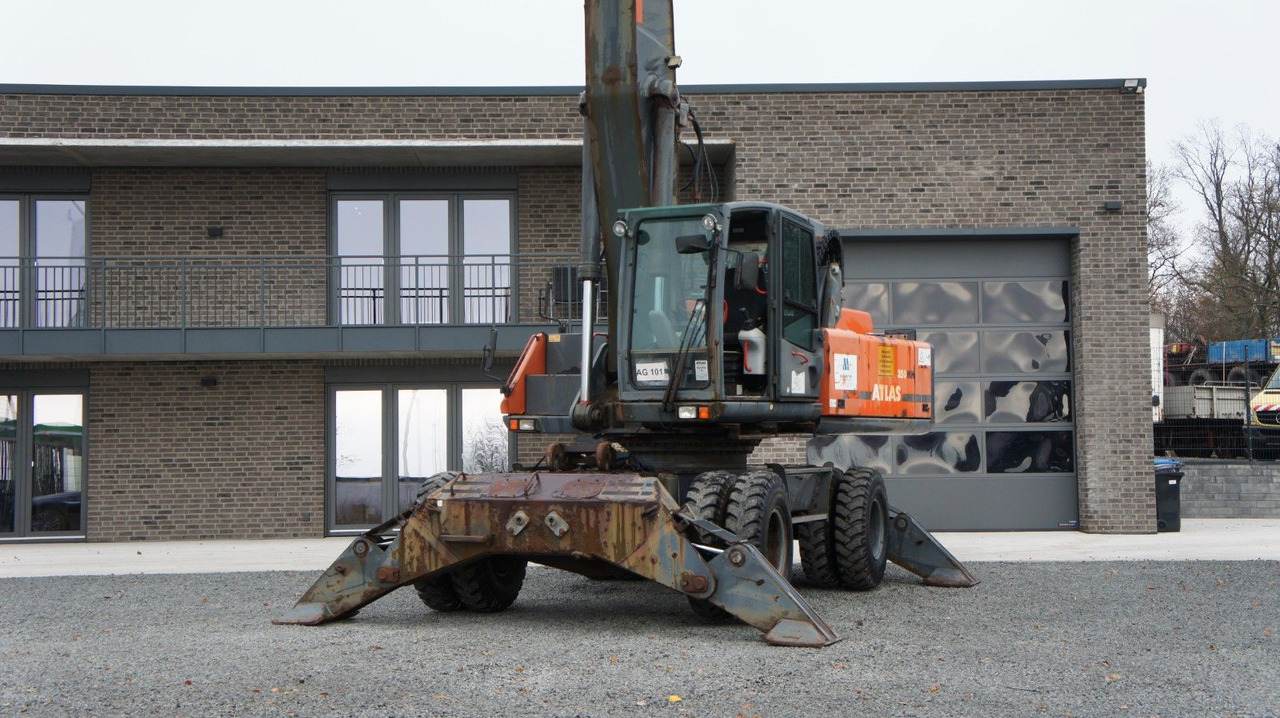 Atlas 350 MH Mobilbagger Umschlagbagger Pratzen - Riteņu ekskavators: foto 2 Atlas 350 MH Mobilbagger Umschlagbagger Pratzen - Riteņu ekskavators: foto 2