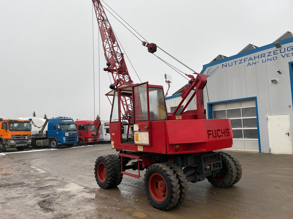 Riteņu ekskavators Fuchs F107 F 107 Seilbagger 9900 Kg: foto 6