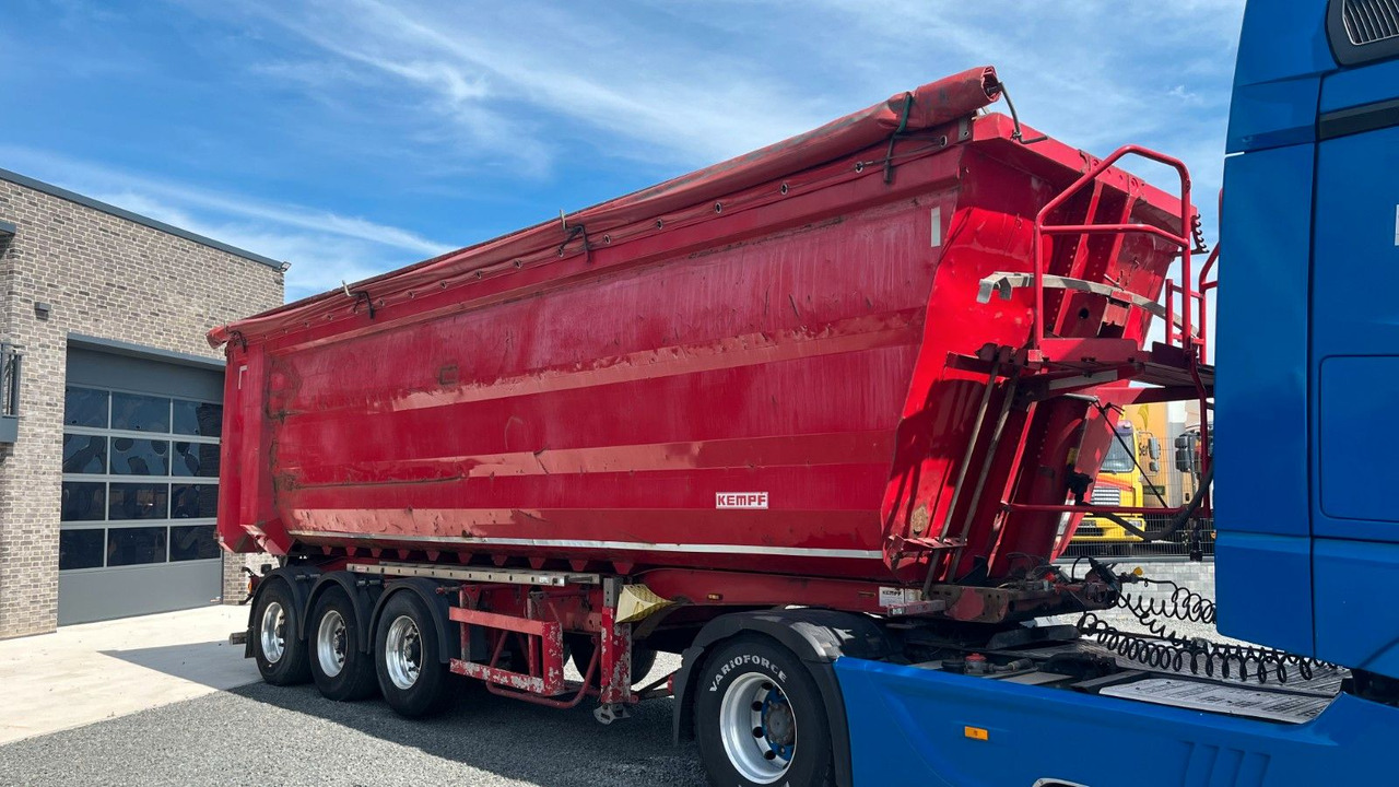 Kempf SKM 35/3 Kipper Mulde Lift Schrott Stahl 50m - Puspiekabe pašizgāzējs: foto 5 Kempf SKM 35/3 Kipper Mulde Lift Schrott Stahl 50m - Puspiekabe pašizgāzējs: foto 5