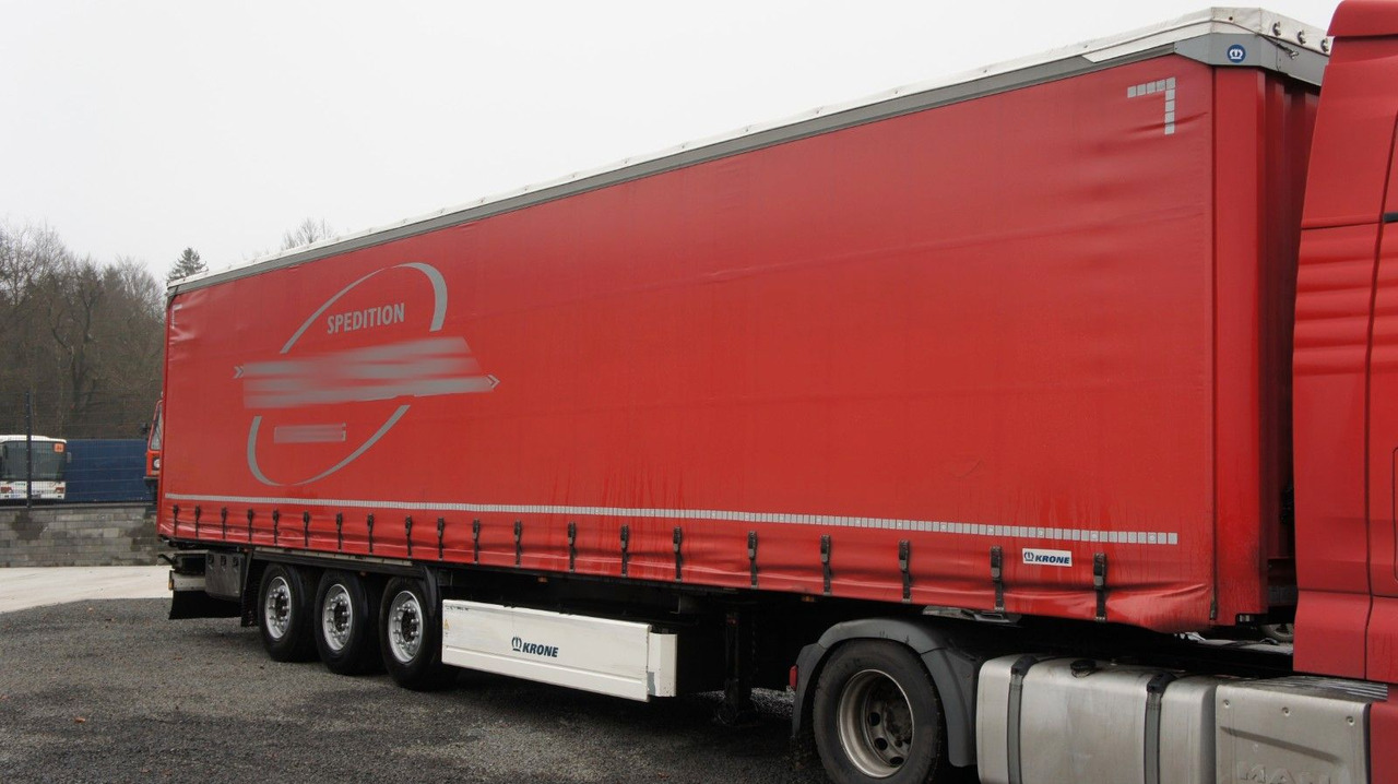 Krone SD Pritsche + Plane Liftachse - Tenta puspiekabe: foto 3 Krone SD Pritsche + Plane Liftachse - Tenta puspiekabe: foto 3