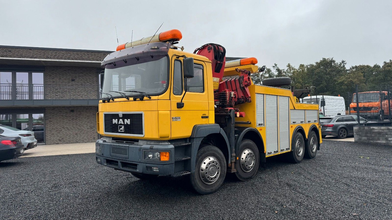 MAN 35.463 Abschleppwagen Kran LKW Berger Wilk WR25 - Auto evakuators: foto 2 MAN 35.463 Abschleppwagen Kran LKW Berger Wilk WR25 - Auto evakuators: foto 2