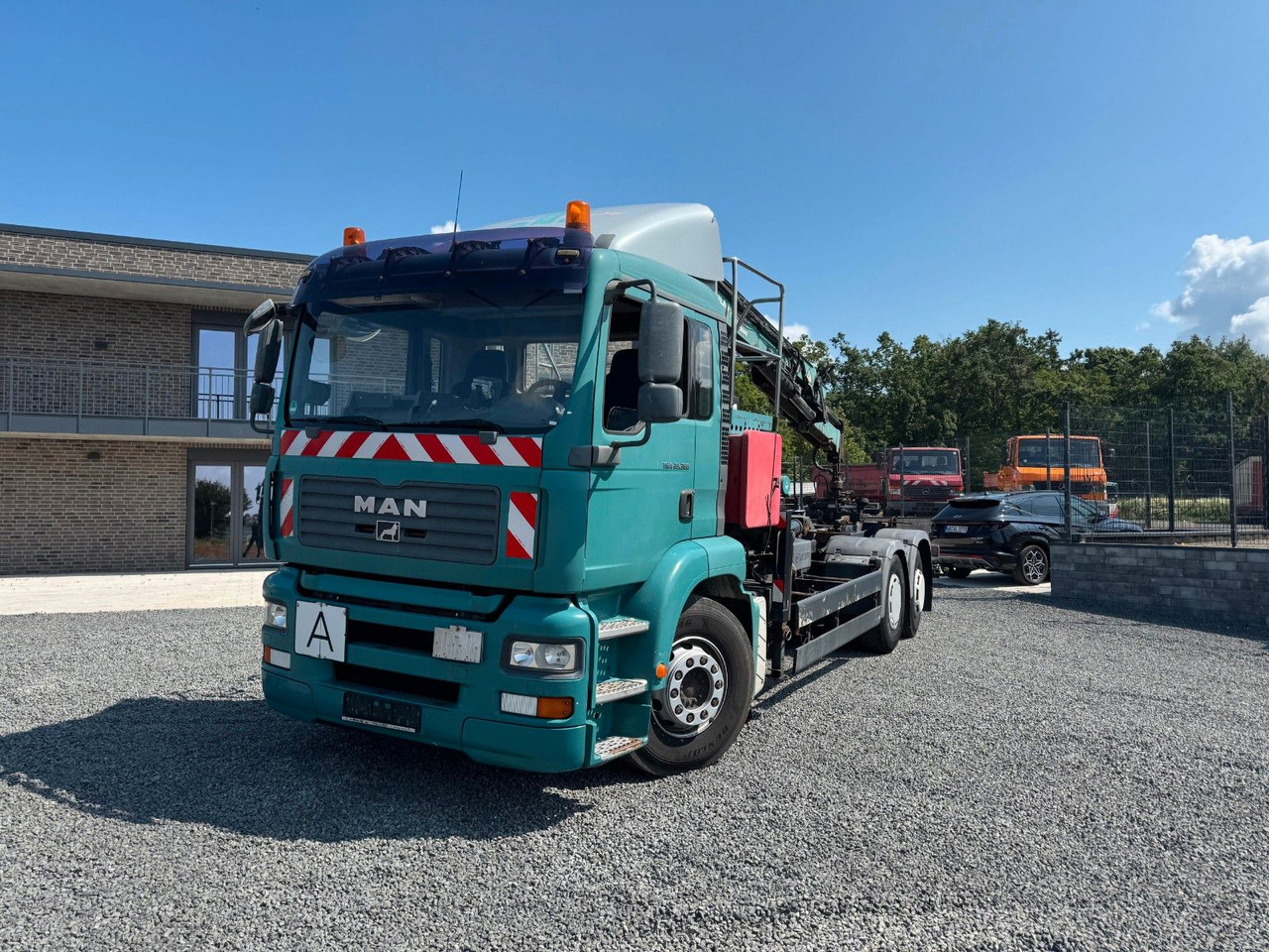 MAN TGA 26.360 Kran TeRex Multilift Fernbedienung - Pacēlājs ar āķi, Kravas auto ar manipulatoru: foto 3 MAN TGA 26.360 Kran TeRex Multilift Fernbedienung - Pacēlājs ar āķi, Kravas auto ar manipulatoru: foto 3