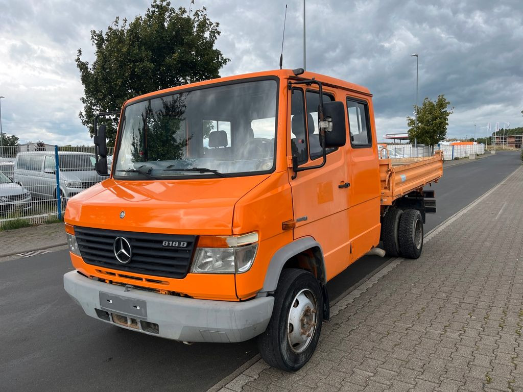 Mercedes-Benz 818 DK Kipper Dreiseitenkipper Meiller Doka - Komercauto pašizgāzējs, Kravas-pasažieru furgons: foto 1 Mercedes-Benz 818 DK Kipper Dreiseitenkipper Meiller Doka - Komercauto pašizgāzējs, Kravas-pasažieru furgons: foto 1