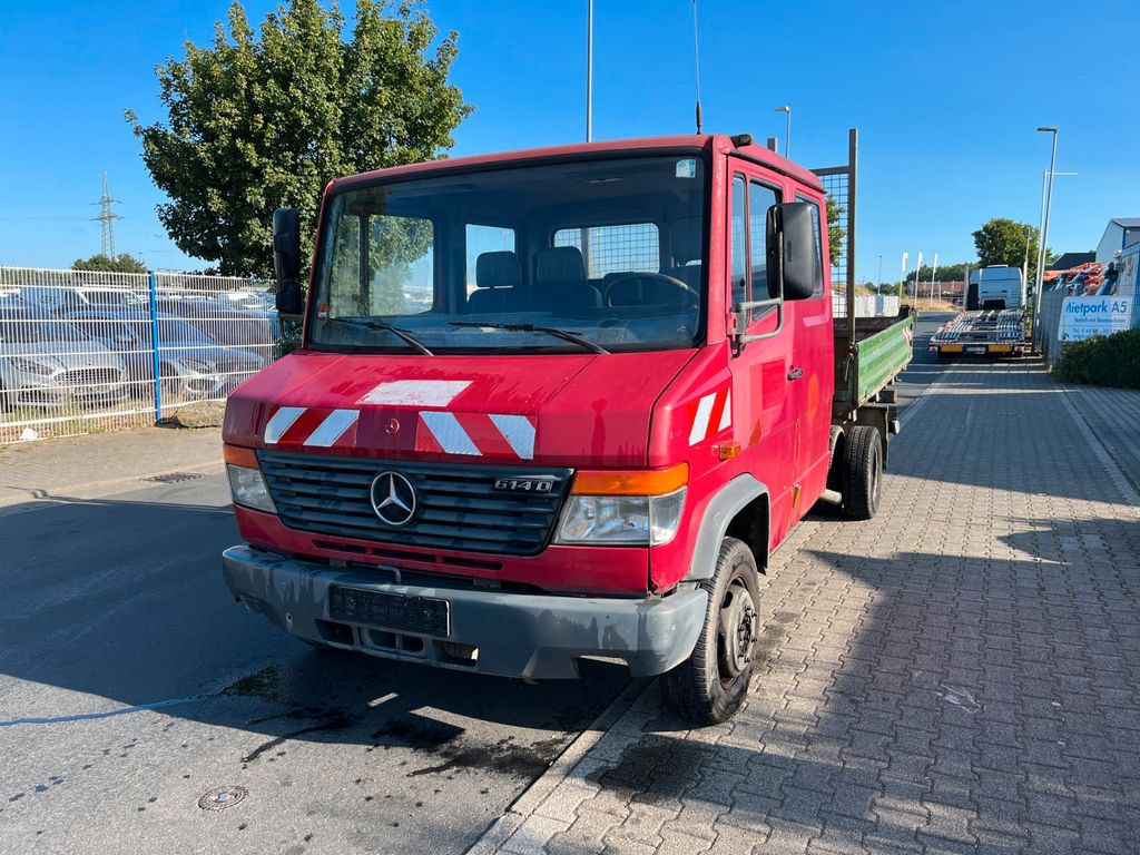 Komercauto pašizgāzējs, Kravas-pasažieru furgons Mercedes-Benz Vario 614 DK Kipper Doka: foto 1