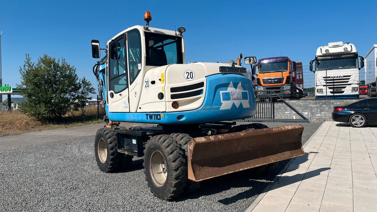 Schaeff TeRex TW110 Mobilbagger Verstellausleger 11000Kg - Riteņu ekskavators: foto 4 Schaeff TeRex TW110 Mobilbagger Verstellausleger 11000Kg - Riteņu ekskavators: foto 4