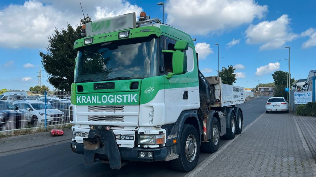 Scania 164G 580 V8 Kran Hiab 280 Retarder Sattel - Vilcējs: foto 5 Scania 164G 580 V8 Kran Hiab 280 Retarder Sattel - Vilcējs: foto 5