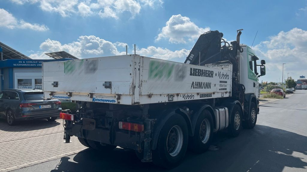 Scania 164G 580 V8 Kran Hiab 280 Retarder Sattel - Vilcējs: foto 2 Scania 164G 580 V8 Kran Hiab 280 Retarder Sattel - Vilcējs: foto 2