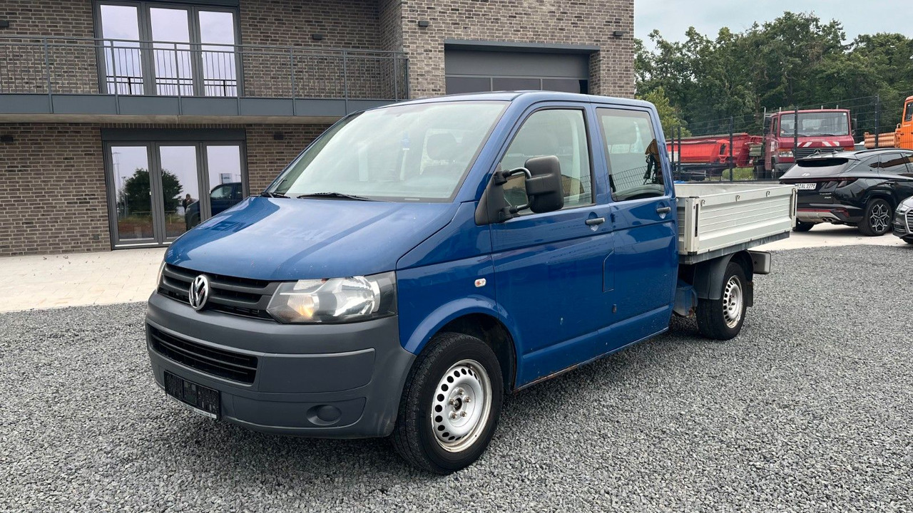 Volkswagen T5 Transporter Pritsche Doppelkabine Doka - Automašīna ar kravas platformu, Kravas-pasažieru furgons: foto 3 Volkswagen T5 Transporter Pritsche Doppelkabine Doka - Automašīna ar kravas platformu, Kravas-pasažieru furgons: foto 3