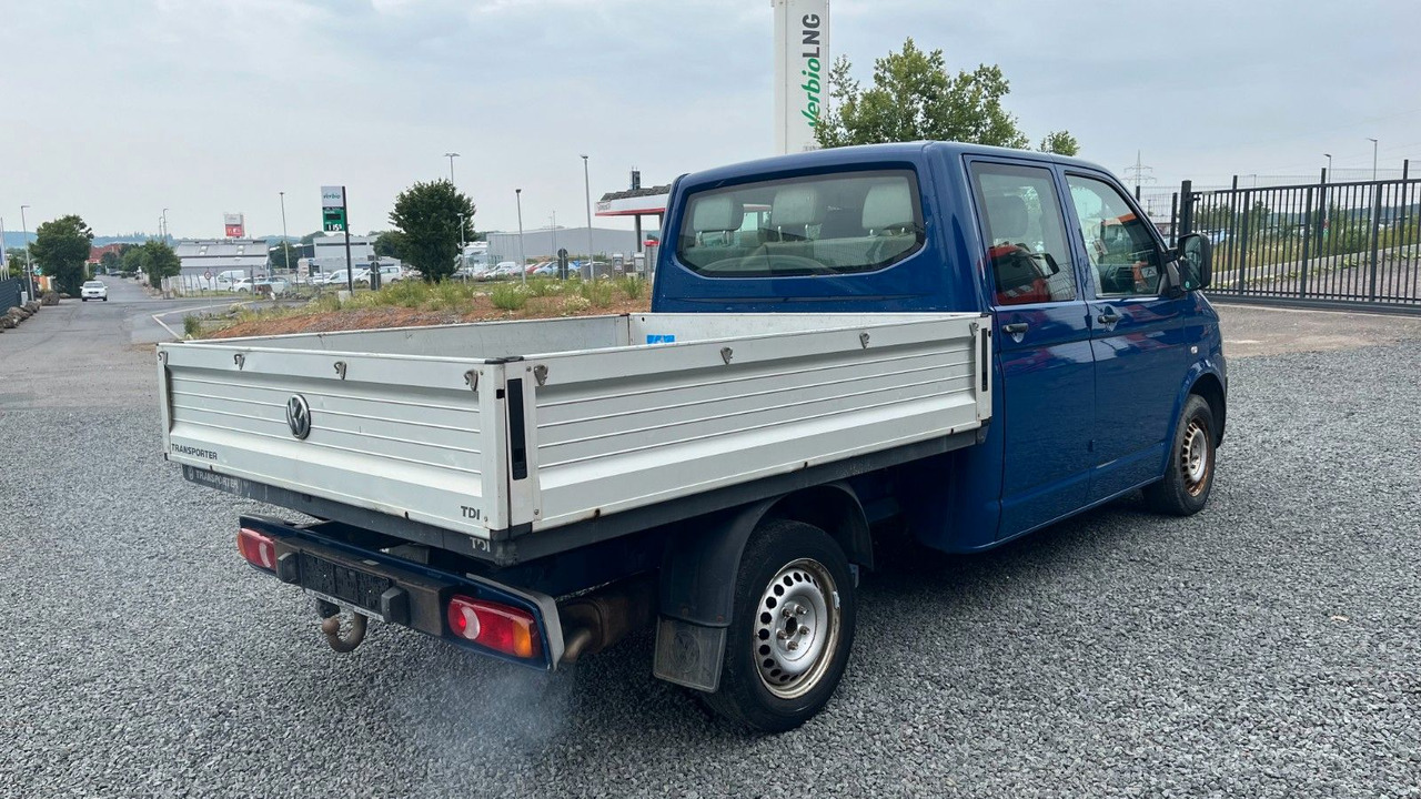 Volkswagen T5 Transporter Pritsche Doppelkabine Doka - Automašīna ar kravas platformu, Kravas-pasažieru furgons: foto 5 Volkswagen T5 Transporter Pritsche Doppelkabine Doka - Automašīna ar kravas platformu, Kravas-pasažieru furgons: foto 5