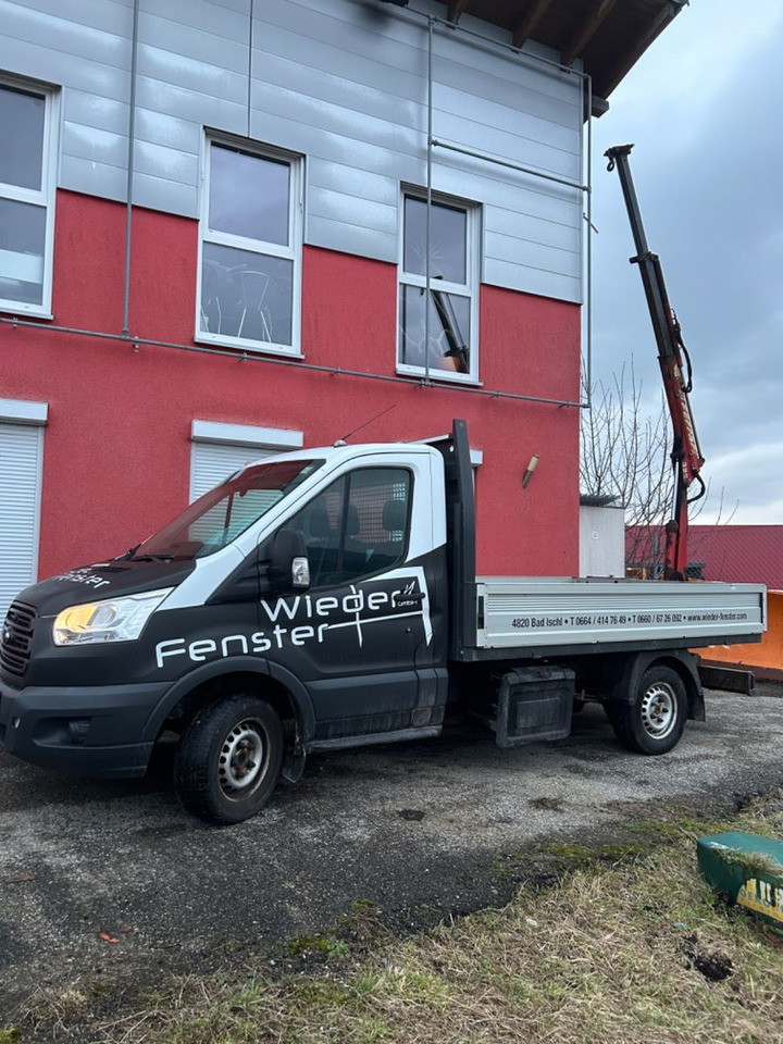 Ford TR Pritsche EL L 2 350/92 Kran - Automašīna ar kravas platformu: foto 1 Ford TR Pritsche EL L 2 350/92 Kran - Automašīna ar kravas platformu: foto 1