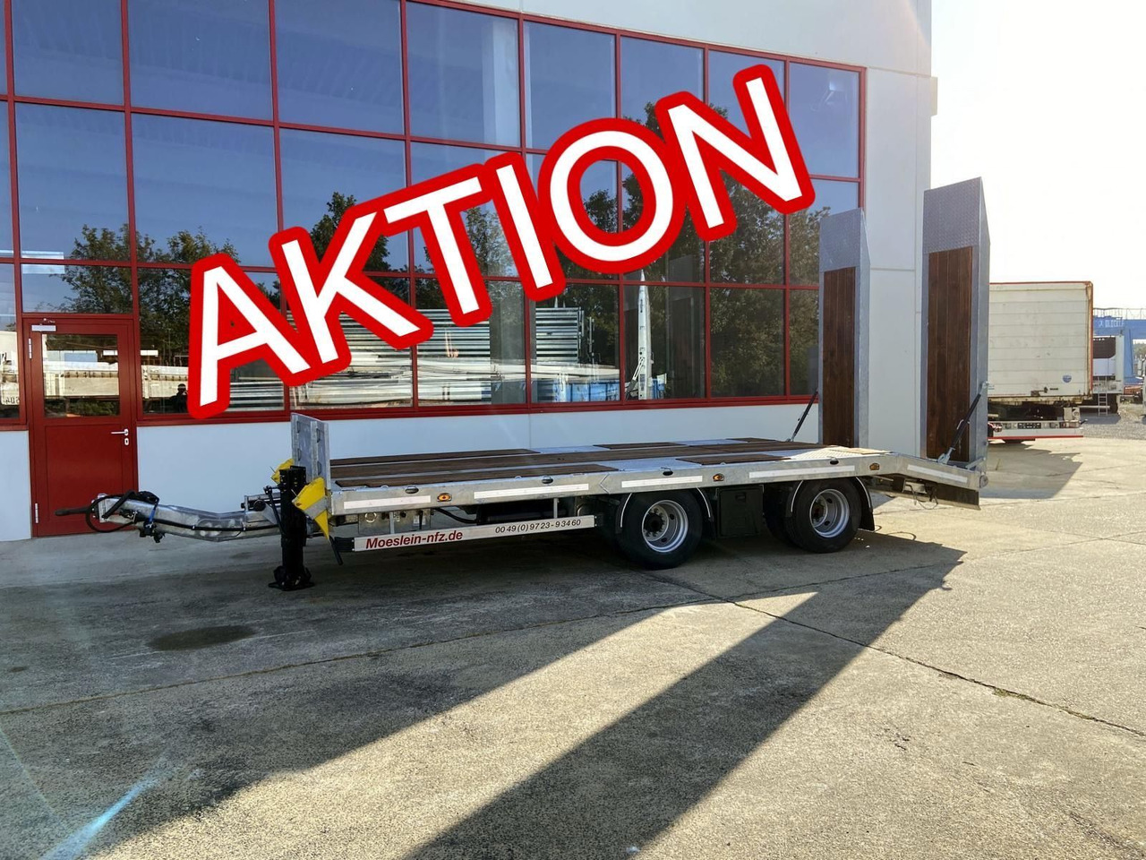 Möslein 21 t Tandemtieflader, Luftgefedert, NEU - Piekabe zema profila platforma: foto 1 Möslein 21 t Tandemtieflader, Luftgefedert, NEU - Piekabe zema profila platforma: foto 1