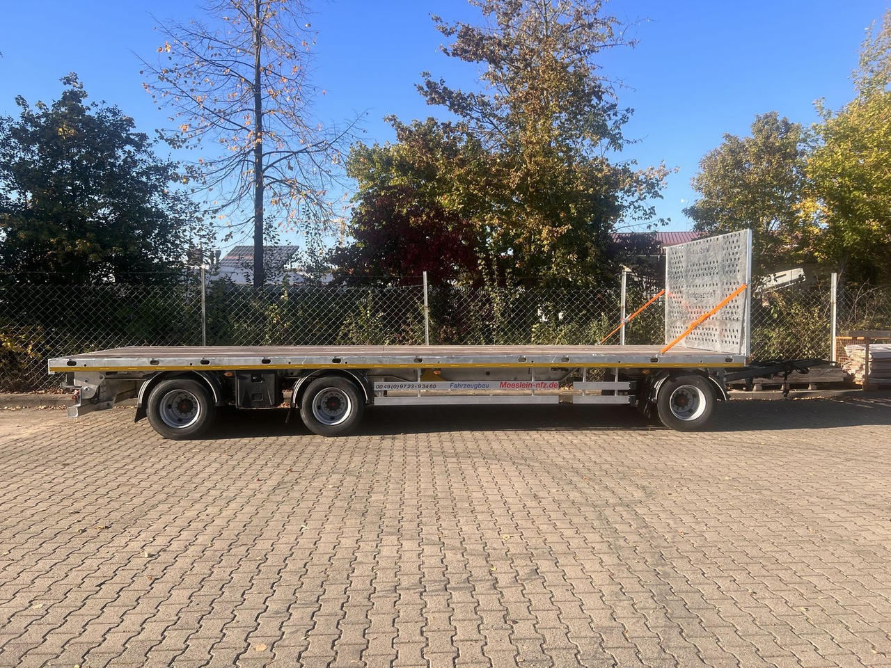 Möslein 3 Achs Jumbo- Plato- Anhänger 9 m, Mega - Bortu piekabe/ Platforma: foto 4 Möslein 3 Achs Jumbo- Plato- Anhänger 9 m, Mega - Bortu piekabe/ Platforma: foto 4