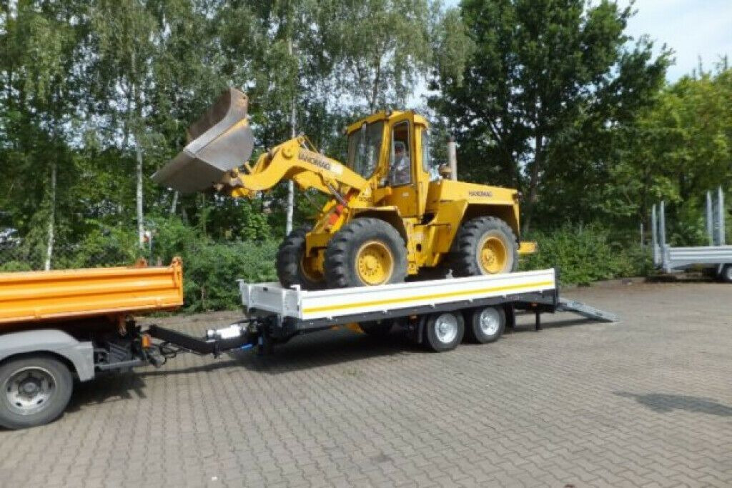 Piekabe zema profila platforma Möslein  Neuer Tandemtieflader 13 t GG: foto 8