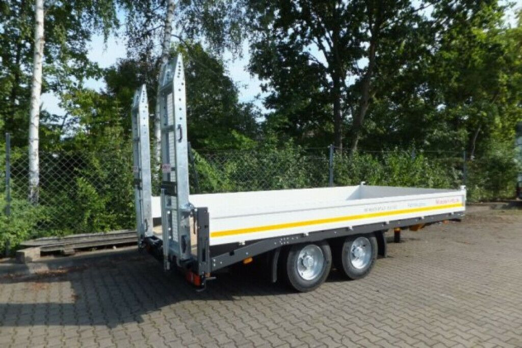 Piekabe zema profila platforma Möslein  Neuer Tandemtieflader: foto 10
