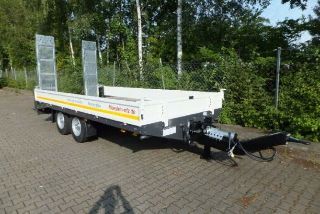 Piekabe zema profila platforma Möslein  Neuer Tandemtieflader: foto 6