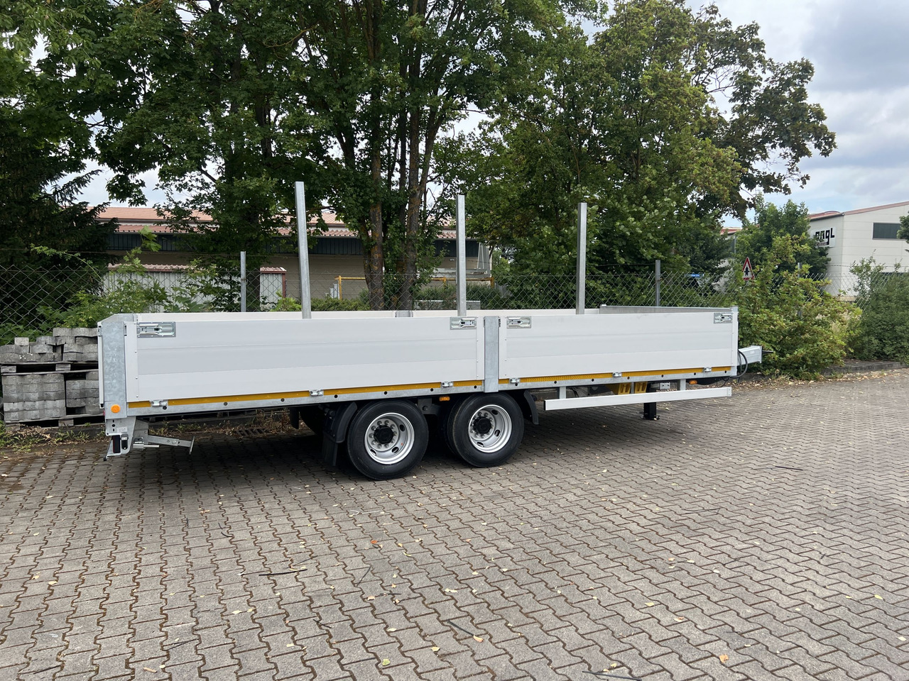 Möslein THT 14,4 G 6,2 14,4 t GG Tandem- Pritschenanhänger- Tieflader - Bortu piekabe/ Platforma: foto 3 Möslein THT 14,4 G 6,2 14,4 t GG Tandem- Pritschenanhänger- Tieflader - Bortu piekabe/ Platforma: foto 3