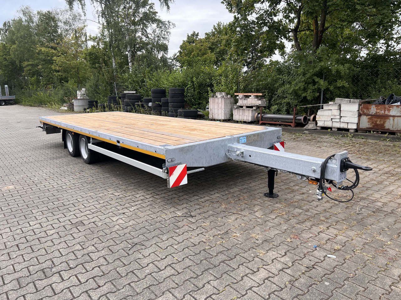 Möslein THT 14-G 7,20 L ausziehbar 13,9 t Tandemanhänger- Tieflader, ausziehbarLuftgefedert - Bortu piekabe/ Platforma: foto 2 Möslein THT 14-G 7,20 L ausziehbar 13,9 t Tandemanhänger- Tieflader, ausziehbarLuftgefedert - Bortu piekabe/ Platforma: foto 2
