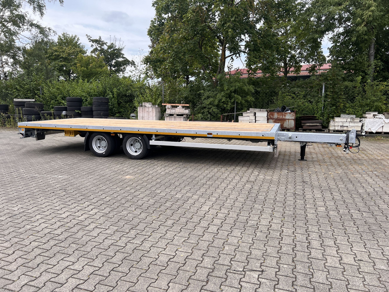 Möslein THT 14-G 7,20 L ausziehbar 13,9 t Tandemanhänger- Tieflader, ausziehbarLuftgefedert - Bortu piekabe/ Platforma: foto 3 Möslein THT 14-G 7,20 L ausziehbar 13,9 t Tandemanhänger- Tieflader, ausziehbarLuftgefedert - Bortu piekabe/ Platforma: foto 3
