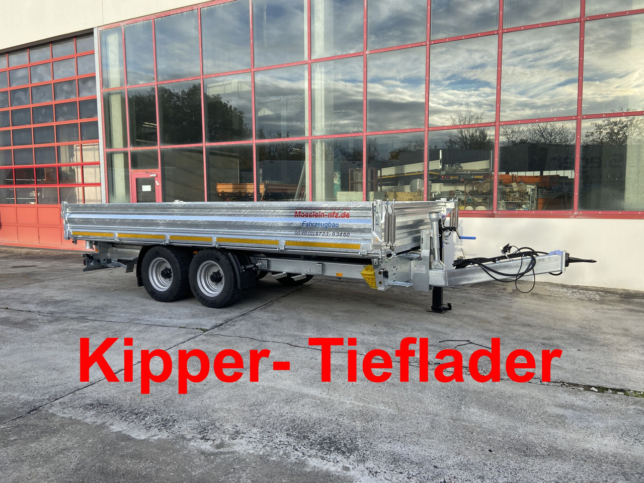 Möslein TTD 11 Breite Reifen 5,70 lang Kipper Tieflader, Breite Reifen, 5,70 m lang-- Neufahrzeug -- - Piekabe pašizgāzējs: foto 5 Möslein TTD 11 Breite Reifen 5,70 lang Kipper Tieflader, Breite Reifen, 5,70 m lang-- Neufahrzeug -- - Piekabe pašizgāzējs: foto 5