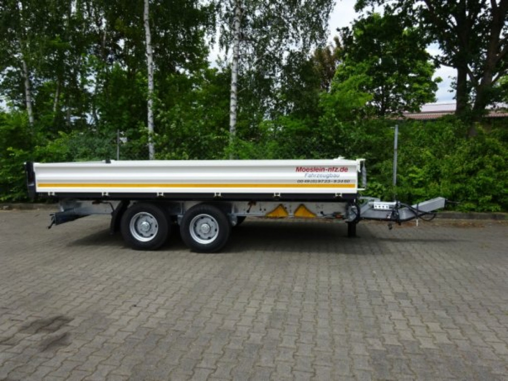 Möslein TTD 11 Weiß neuer Tandem 3- Seitenkipper Tieflader-- Neufahrzeug -- - Piekabe pašizgāzējs: foto 5 Möslein TTD 11 Weiß neuer Tandem 3- Seitenkipper Tieflader-- Neufahrzeug -- - Piekabe pašizgāzējs: foto 5