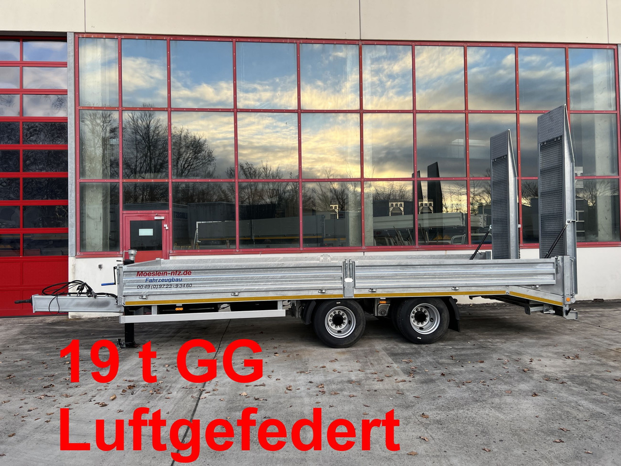 Möslein TTO 19 19 t Tandemtieflader,Neufahrzeug - Piekabe zema profila platforma: foto 1 Möslein TTO 19 19 t Tandemtieflader,Neufahrzeug - Piekabe zema profila platforma: foto 1