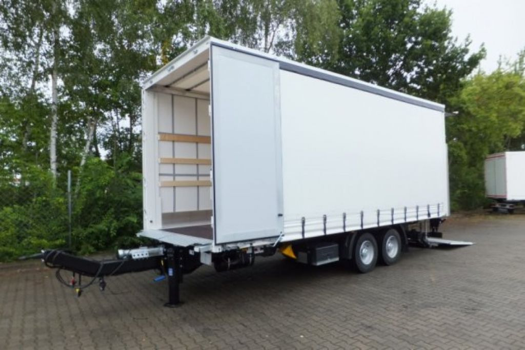 Möslein neuer Planenanhänger, Ladebordwand + Durchladba - Piekabe ar tentu: foto 2 Möslein neuer Planenanhänger, Ladebordwand + Durchladba - Piekabe ar tentu: foto 2
