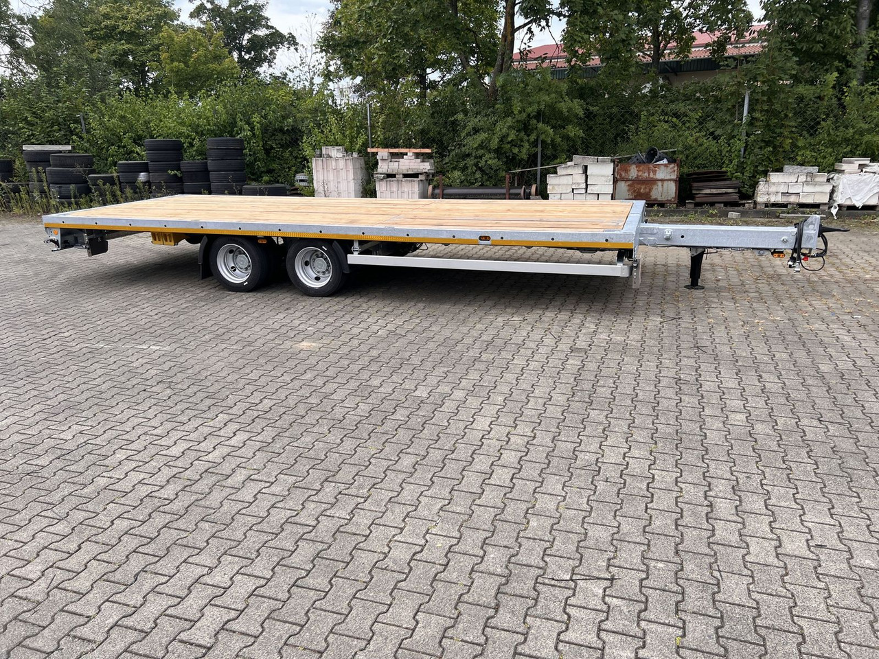 Möslein 11,9 t Tandemanhänger- Tieflader, ausziehbarLuf - Puspiekabe: foto 2 Möslein 11,9 t Tandemanhänger- Tieflader, ausziehbarLuf - Puspiekabe: foto 2