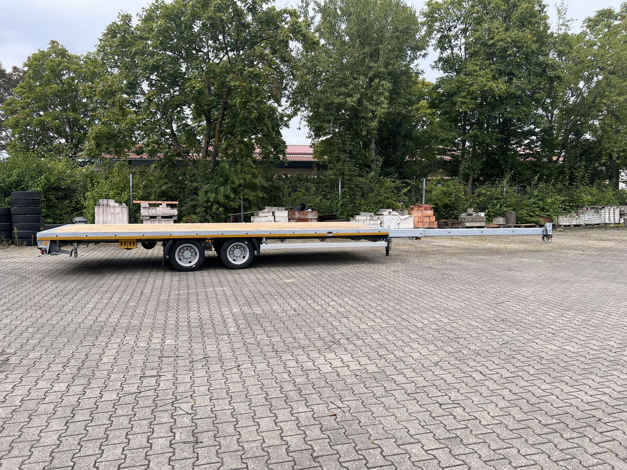 Möslein 13,9 t Tandemanhänger- Tieflader, ausziehbarLuf - Puspiekabe: foto 4 Möslein 13,9 t Tandemanhänger- Tieflader, ausziehbarLuf - Puspiekabe: foto 4