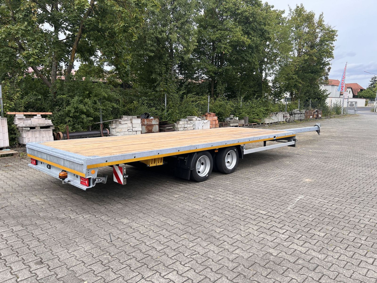 Möslein 13,9 t Tandemanhänger- Tieflader, ausziehbarLuf - Puspiekabe: foto 3 Möslein 13,9 t Tandemanhänger- Tieflader, ausziehbarLuf - Puspiekabe: foto 3