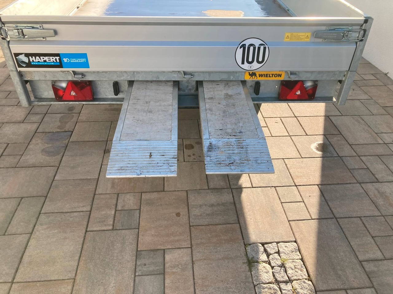 Hapert Azur H2 - 3500 kg - mit Rampen - Auto piekabe: foto 4 Hapert Azur H2 - 3500 kg - mit Rampen - Auto piekabe: foto 4