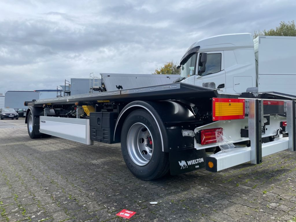 Wielton 2-Achs Außenroller-Abrollanhänger - Multilift/ Būvgružu konteinera piekabe: foto 3 Wielton 2-Achs Außenroller-Abrollanhänger - Multilift/ Būvgružu konteinera piekabe: foto 3